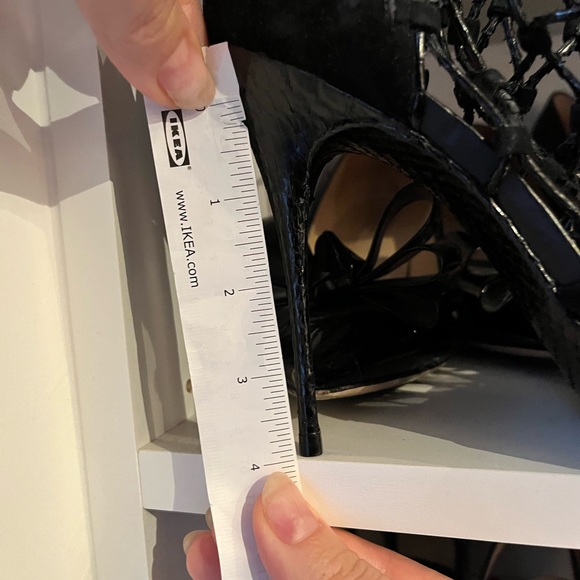 Alexander Birman beautiful laced snake leather sandals - Picture 6 of 6